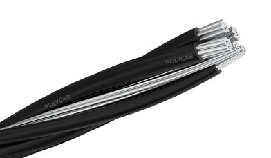 Pali3 kabel Aerial Bunched Cable (ABC) 1.1kV Overhead Power Distribution Cable, 1100 V